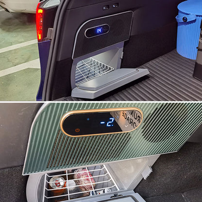 EVAAM® Trunk Fridge Hidden Cooler - 15L Compressor Cooled Storage for Tesla Model Y - EVAAM