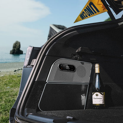 EVAAM® Trunk Fridge Hidden Cooler - 15L Compressor Cooled Storage for Tesla Model Y - EVAAM