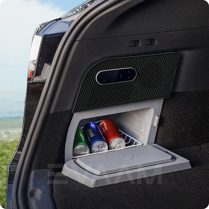 EVAAM® Trunk Fridge Hidden Cooler - 15L Compressor Cooled Storage for Tesla Model Y - EVAAM