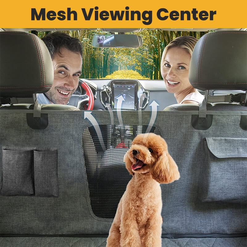 EVAAM® Tesla Back Seat Extender Cover for Dogs - EVAAM