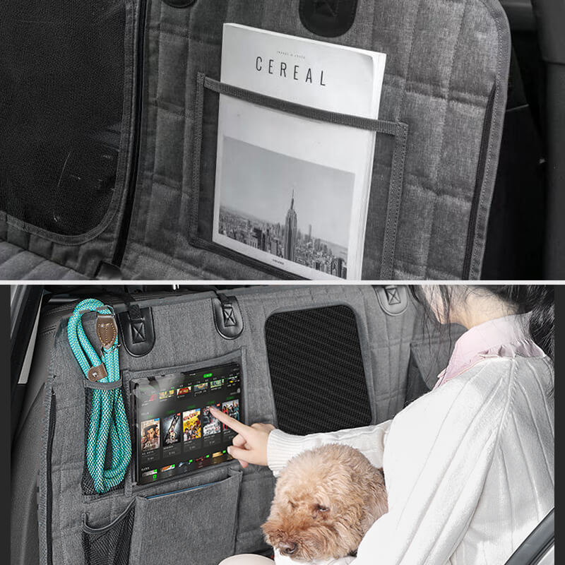 EVAAM® Tesla Back Seat Extender Cover for Dogs - EVAAM