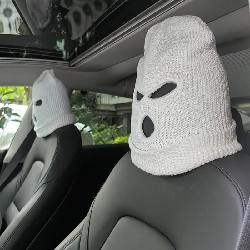 Tesla Headrest Cover Personalized Funny Hat for model 3/Y/S/X - EVAAM