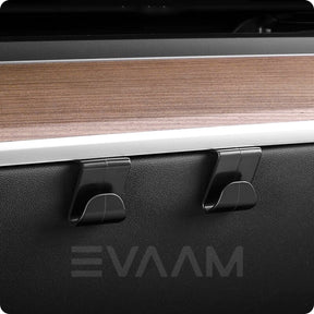 EVAAM® Glove Box Hanger Hooks for Model 3/Y Accessories (2Pcs) - EVAAM
