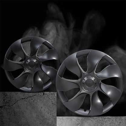 EVAAM® Wheel Covers Hubcap for Tesla Model Y 2019-2023 (4pcs)-Style D/E - EVAAM