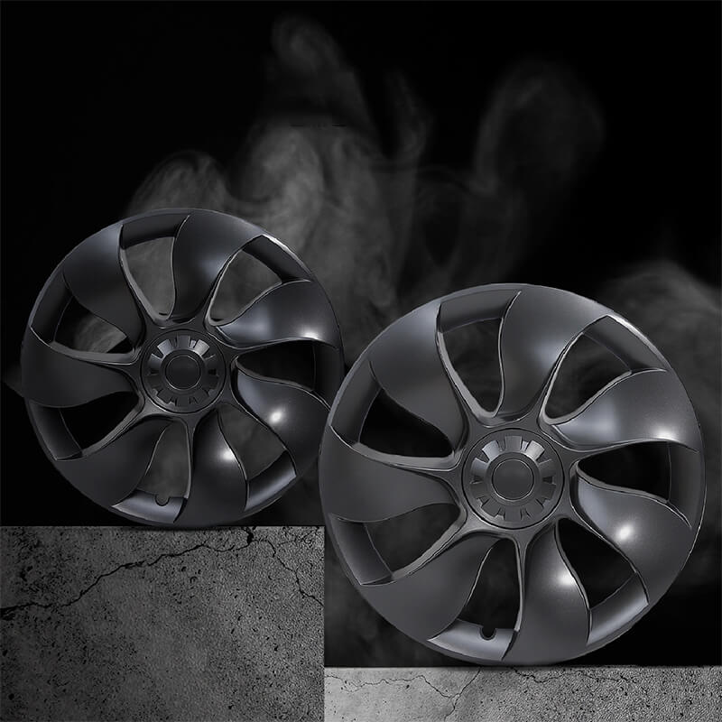 EVAAM® Wheel Covers Hubcap for Tesla Model Y 2019-2023 (4pcs)-Style D/E - EVAAM