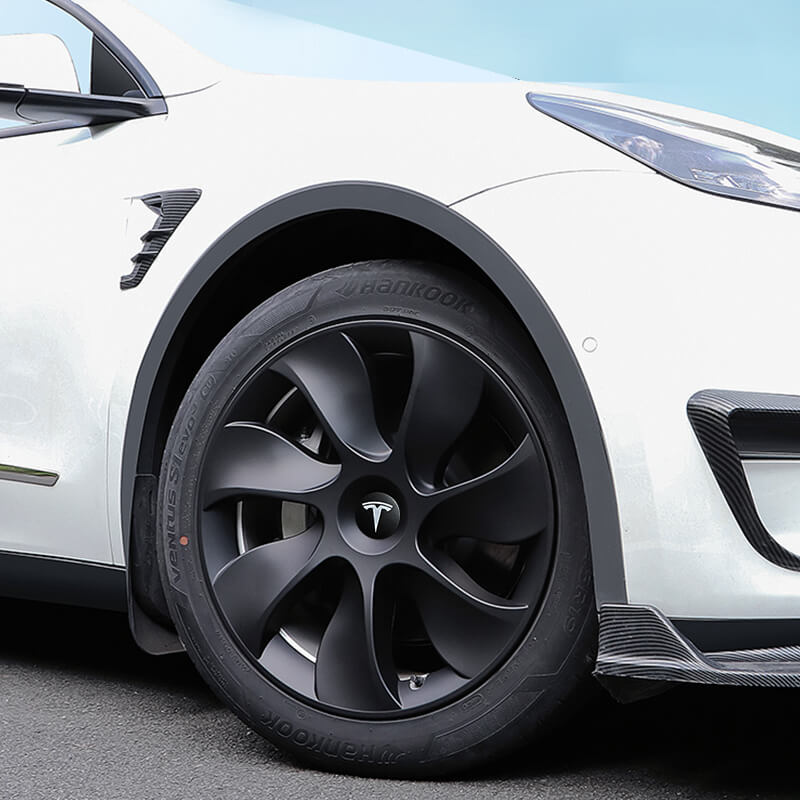 EVAAM® Wheel Covers Hubcap for Tesla Model Y 2019-2023 (4pcs)-Style D/E - EVAAM