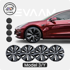 EVAAM® Wheel Cover Hubcap for Tesla Model 3/Y 2018-2023 (4PCS)