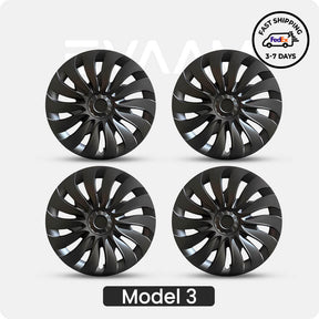 EVAAM® 18-inch Storm Style Full Cover Wheel Hubcap for Model 3 Highland, Set of 4