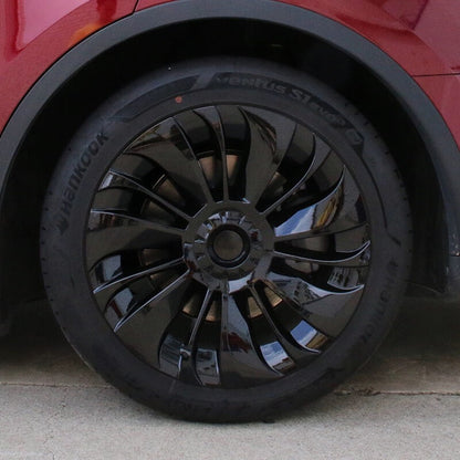 EVAAM® Wheel Covers Hubcap for Tesla Model Y 2019-2023 (4pcs)-Style H/I/J - EVAAM