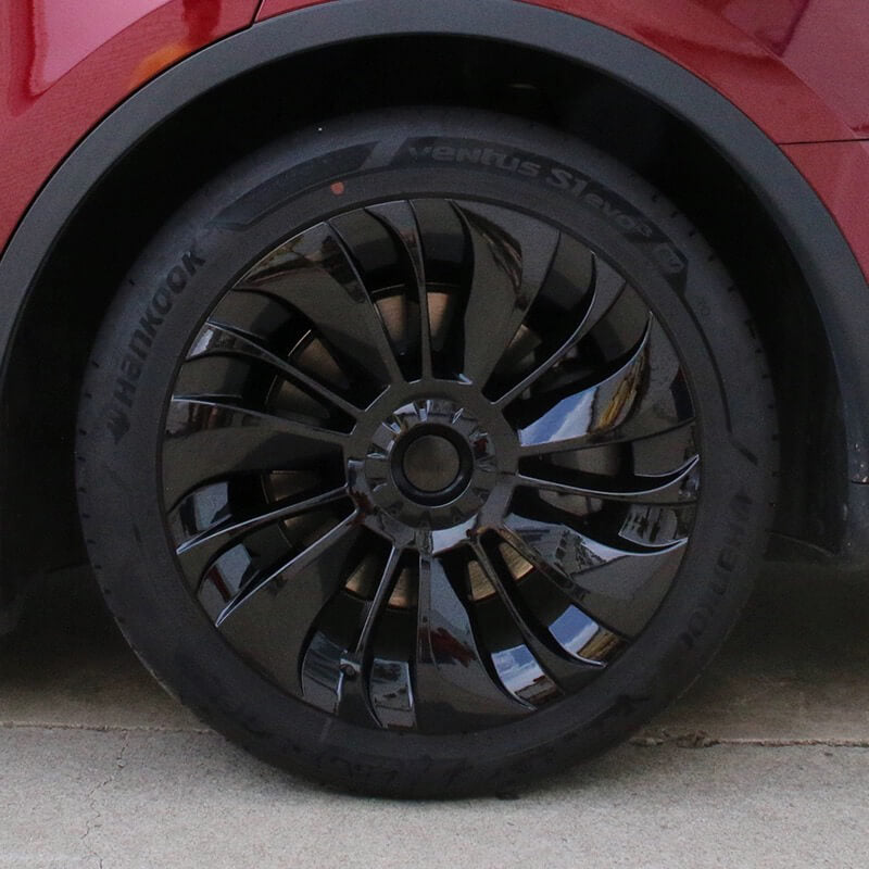 EVAAM® Wheel Covers Hubcap for Tesla Model Y 2019-2023 (4pcs)-Style H/I/J - EVAAM