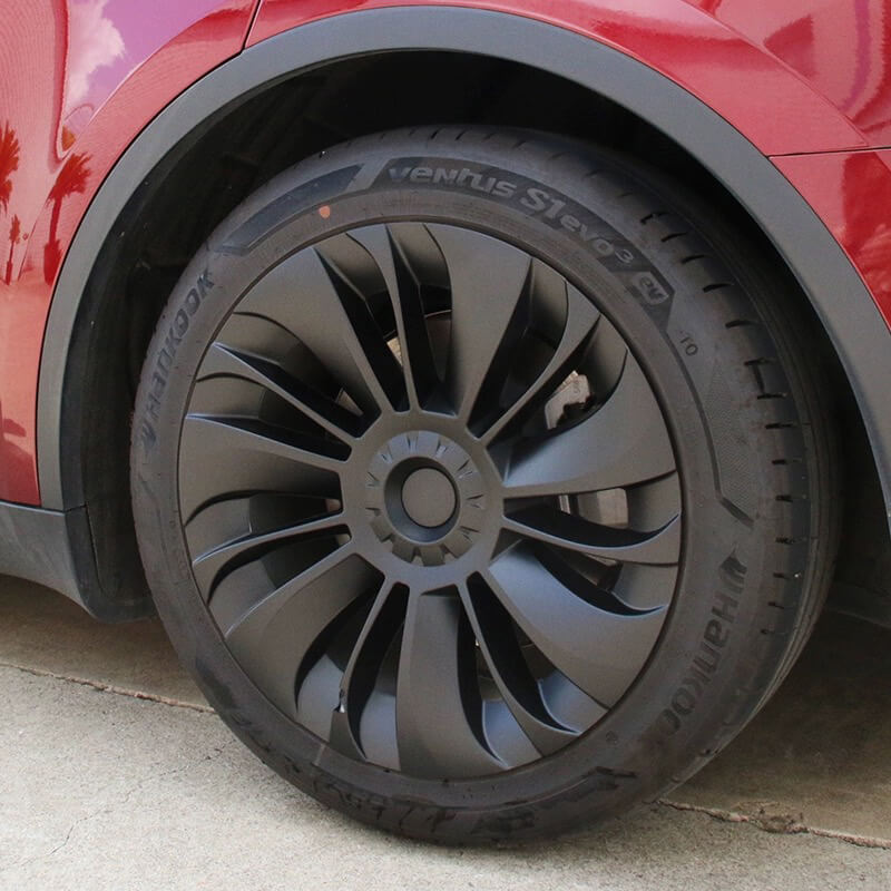 EVAAM® Wheel Covers Hubcap for Tesla Model Y 2019-2023 (4pcs)-Style H/I/J - EVAAM