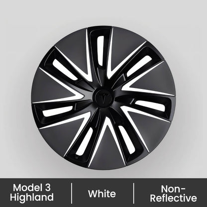 Wheel Hub Reflective Decals For Tesla Model 3 Highland 18" Photon Wheels - EVAAM