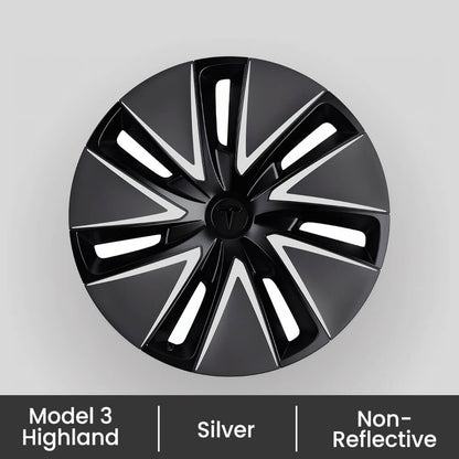 Wheel Hub Reflective Decals For Tesla Model 3 Highland 18" Photon Wheels - EVAAM
