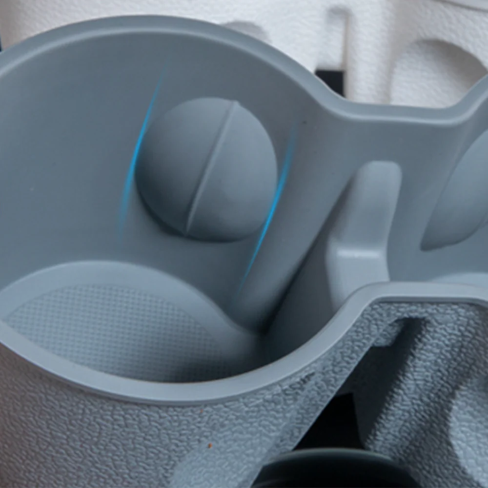 EVAAM® Precision-Fit Silent Cup Holder Insert for Tesla Model Y Juniper (2025-2026) - EVAAM