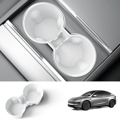 EVAAM® Precision-Fit Silent Cup Holder Insert for Tesla Model Y Juniper (2025-2026) - EVAAM