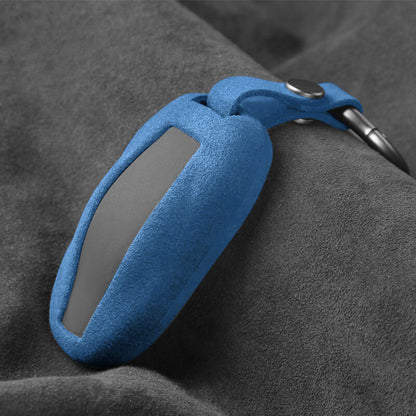 Alcantara Tesla Key Fob Cover For Model 3/Y/S/X (2012-2023)- EVAAM® - EVAAM