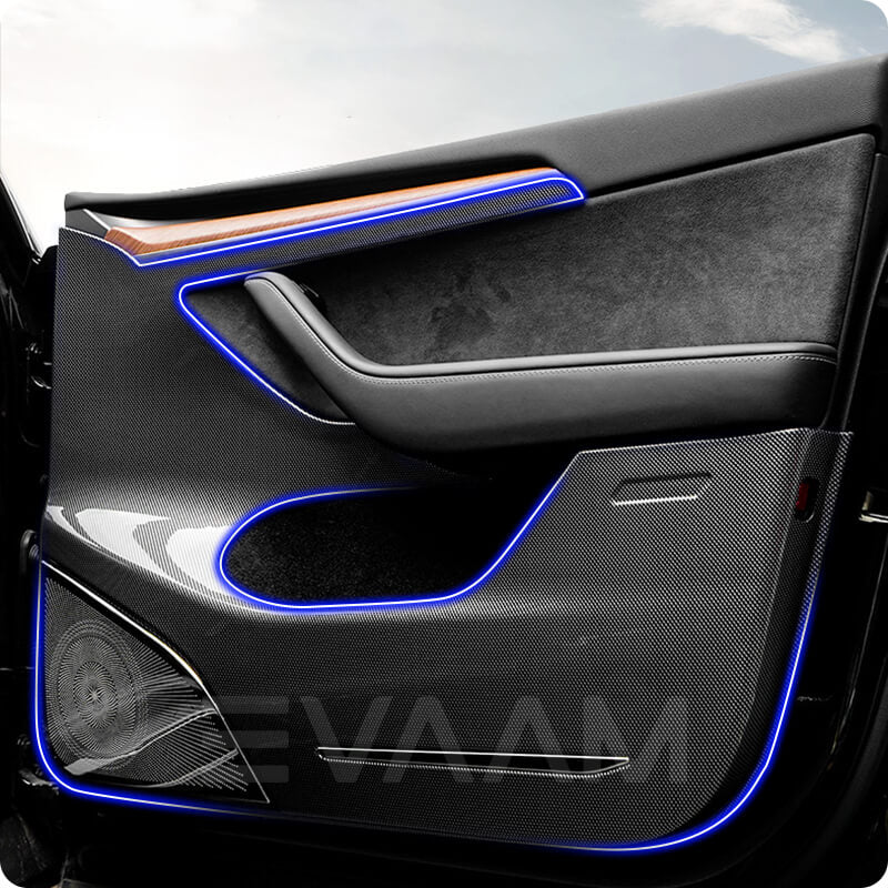 EVAAM® Interior Door Protector for Model 3/Y Accessories (2017-2023) - EVAAM