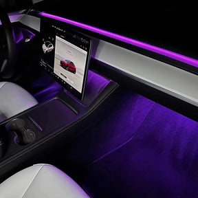 EVAAM ® Tesla LED Strip Ambient Lighting Set for Tesla Model 3/Y - EVAAM