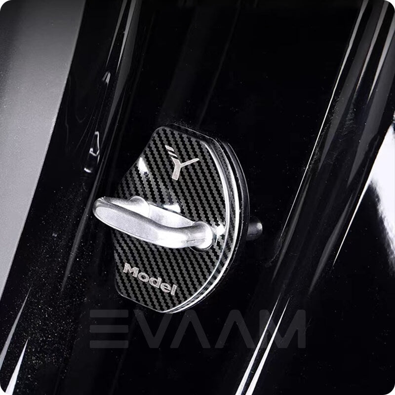 EVAAM® Door Latch Lock Protector For Model Y (4Pcs) [2020-2023] - EVAAM