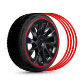 EVAAM® Aluminum Alloy Wheel Rim Protector For Tesla All Models (4 PCS) (2012-2023) - EVAAM