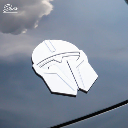 Tesla Mandalorian Logo Decoration Sticker for Model 3/Y - EVAAM