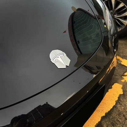 Tesla Mandalorian Logo Decoration Sticker for Model 3/Y - EVAAM
