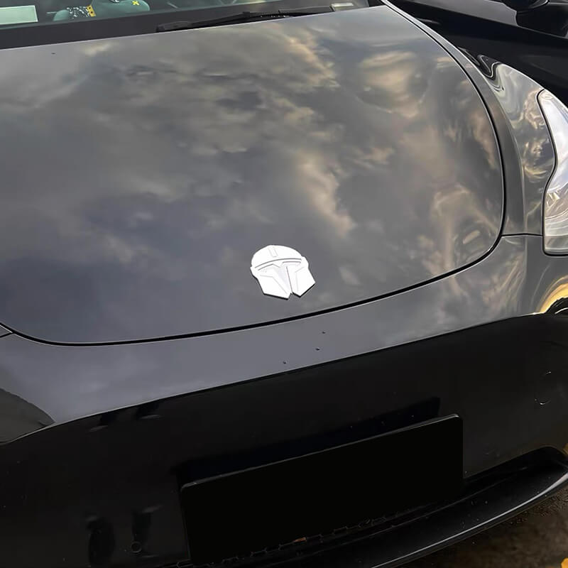 Tesla Mandalorian Logo Decoration Sticker for Model 3/Y - EVAAM