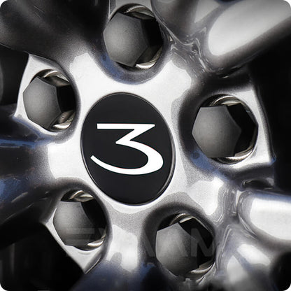 EVAAM® Aero Wheel Center Cap Kit for Tesla Model 3(4Pcs) [2017-2023] - EVAAM