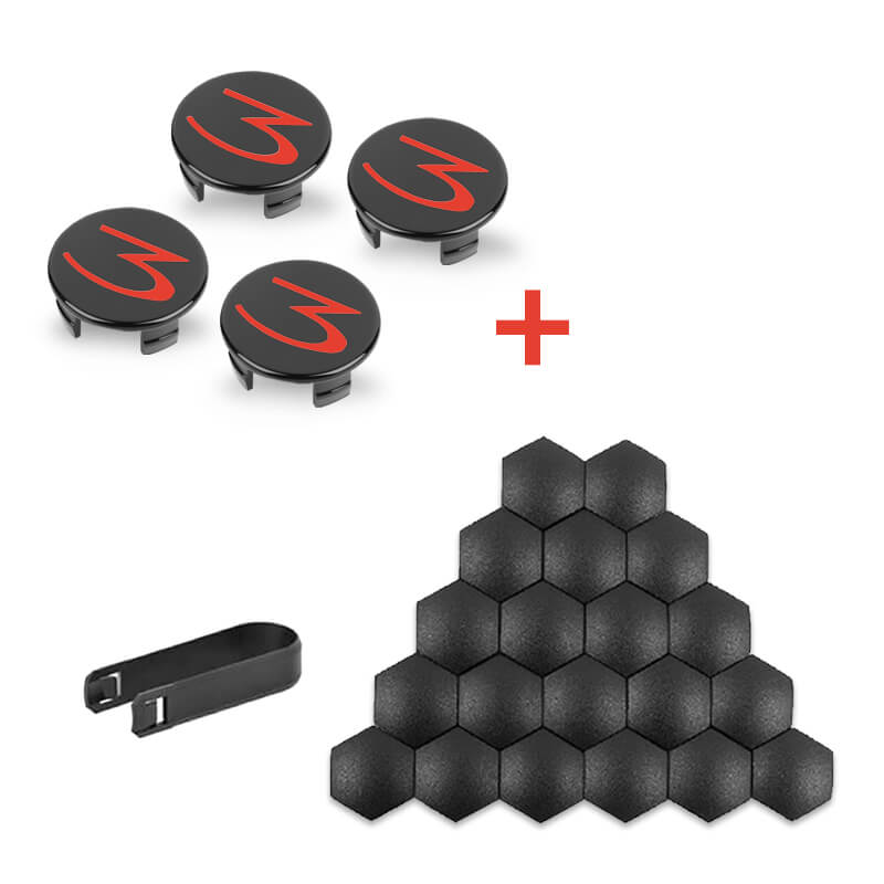 EVAAM® Aero Wheel Center Cap Kit for Tesla Model 3(4Pcs) [2017-2023] - EVAAM