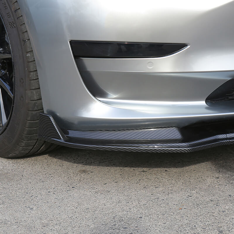 EVAAM® Front Bumper Splitter Lip Protection for Tesla Model 3 (2017-2019) - EVAAM