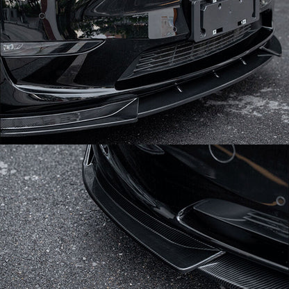 EVAAM® Front Bumper Splitter Lip Protection for Tesla Model 3 (2017-2019) - EVAAM