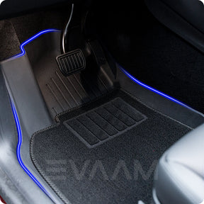 EVAAM® Double Layer With Blanket Floor Mat for Model 3/Y Accessories - EVAAM