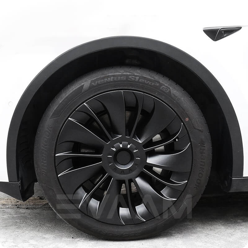 EVAAM® Wheel Covers Hubcap for Tesla Model Y 2019-2023 (4pcs)-Style H/I/J - EVAAM