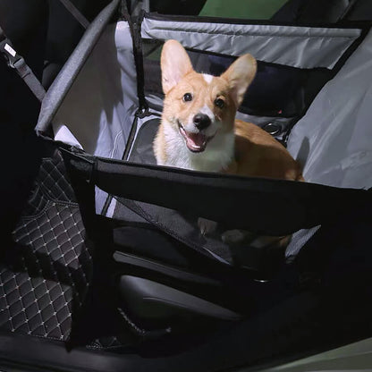 EVAAM® Dog Car Seat Portable Travel Bags for Small and Medium dogs - EVAAM