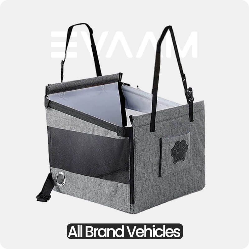 EVAAM® Dog Car Seat Portable Travel Bags for Small and Medium dogs - EVAAM