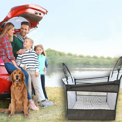 EVAAM® Dog Car Seat Portable Travel Bags for Small and Medium dogs - EVAAM