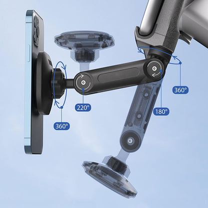 EVAAM ® 360° Adjustable Wireless MagSafe Charger Tesla Phone Mount Holder for Model 3/Y (2017-2023) - EVAAM