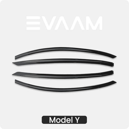 EVAAM® Side Window Deflector for Model Y Accessories - EVAAM