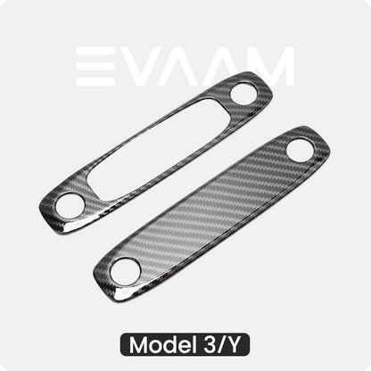 EVAAM® Carbon Fiber Reading Light Cover Trim for Tesla Model 3/Y (2017-2023) - EVAAM