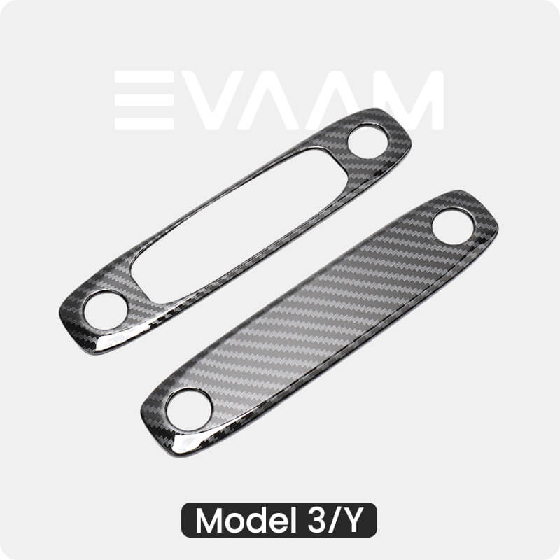 EVAAM® Carbon Fiber Reading Light Cover Trim for Tesla Model 3/Y (2017-2023) - EVAAM