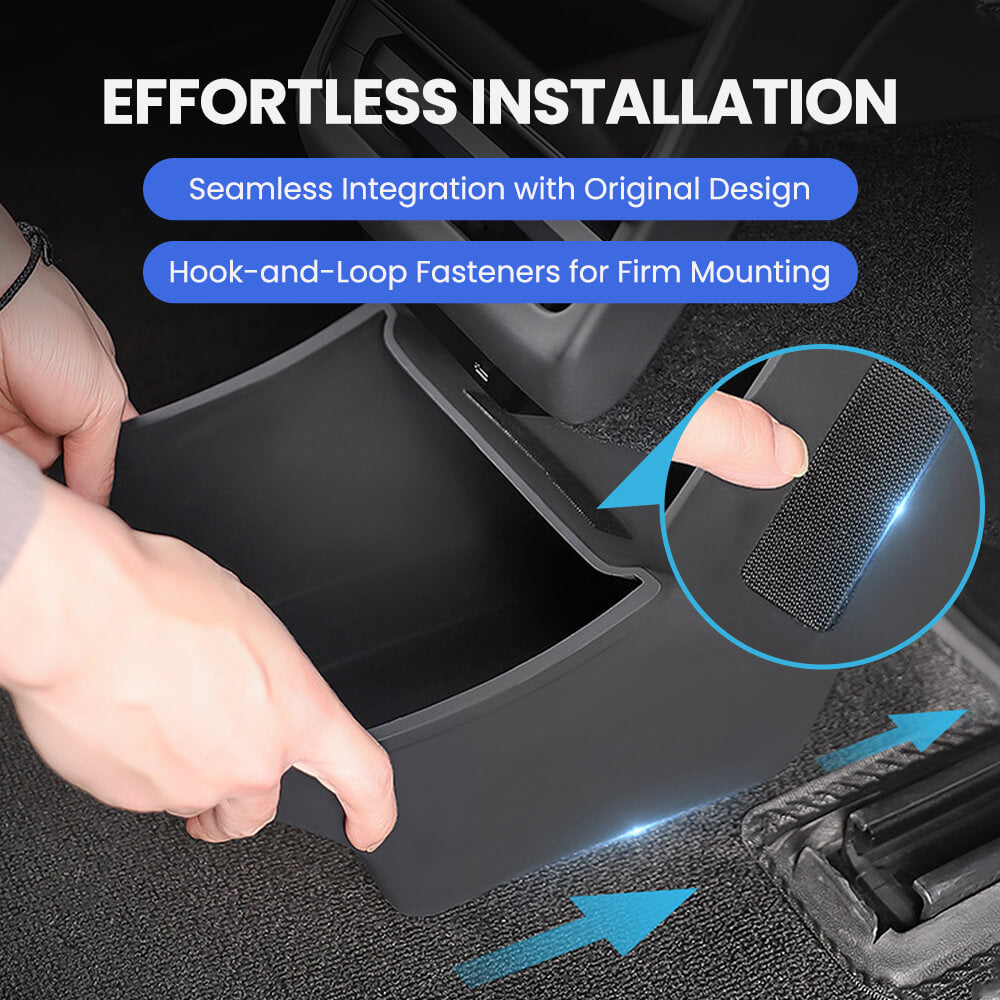 Rear Center Console Organizer for Tesla Model 3 Highland 2024+ - EVAAM