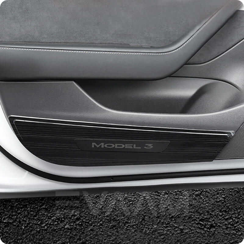 EVAAM® Interior Door Protector Set for Tesla Model 3/Y Accessories (2017-2023) - EVAAM