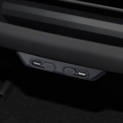 Rear Seat USB Port Protective Cover for Tesla Model Y Juniper 2025+ / Model 3 Highland 2024+