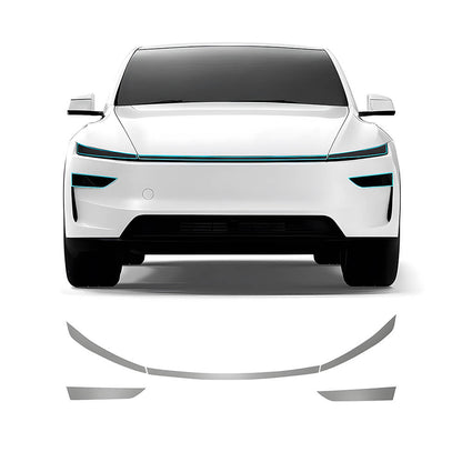 Film de protection pour phares et feux arrière EVAAM® en TPU teinté fumé pour Tesla Model Y Juniper 2025+