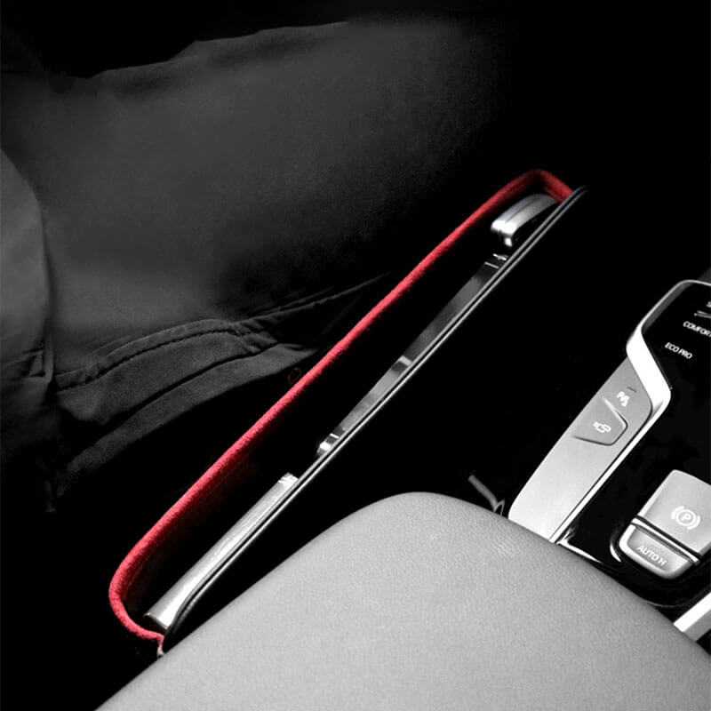 Alcantara Car Seat Gap Pocket Organizer for Tesla Model 3/Y/S/X-EVAAM® - EVAAM