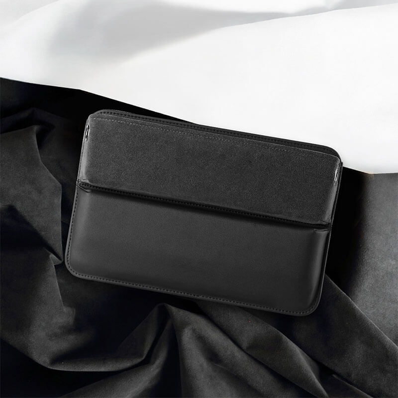 Alcantara Car Seat Gap Pocket Organizer for Tesla Model 3/Y/S/X-EVAAM® - EVAAM