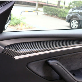 tesla accessories model y interior door trim cover warp