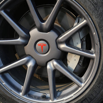 EVAAM® Aero Wheel Center Cap Kit for Tesla Model 3/Y (4Pcs) [2017-2023] - EVAAM