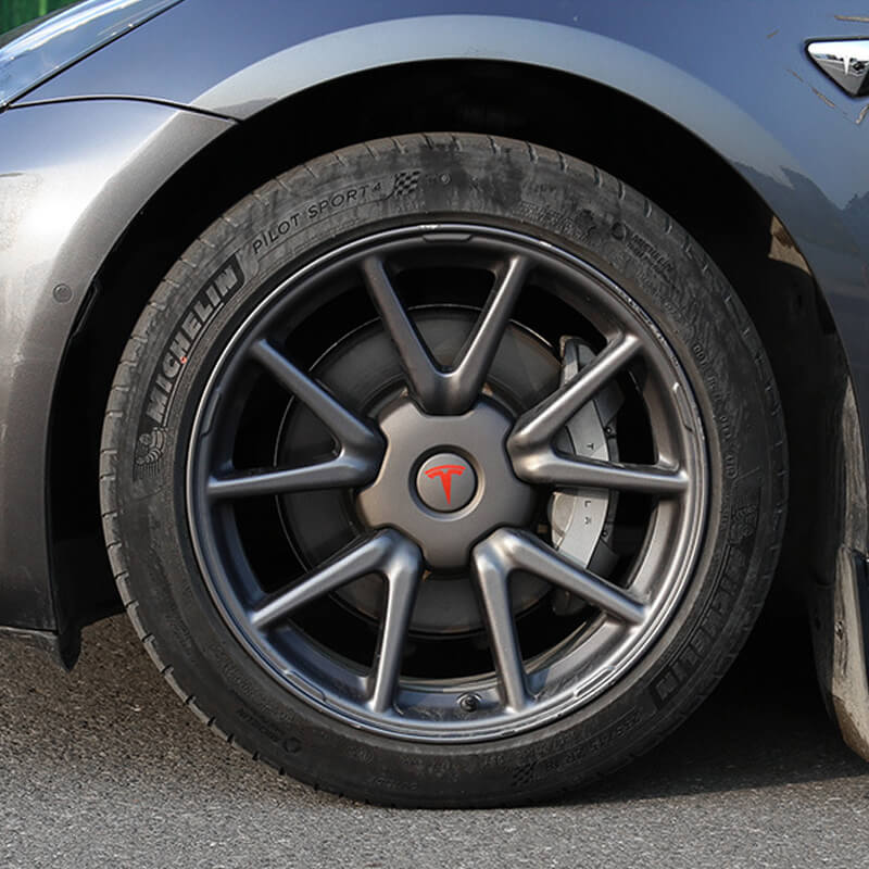 EVAAM® Aero Wheel Center Cap Kit for Tesla Model 3/Y (4Pcs) [2017-2023] - EVAAM