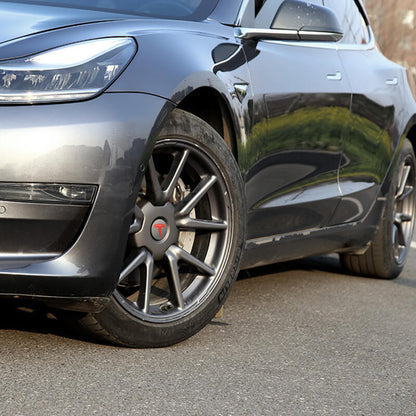 EVAAM® Aero Wheel Center Cap Kit for Tesla Model 3/Y (4Pcs) [2017-2023] - EVAAM